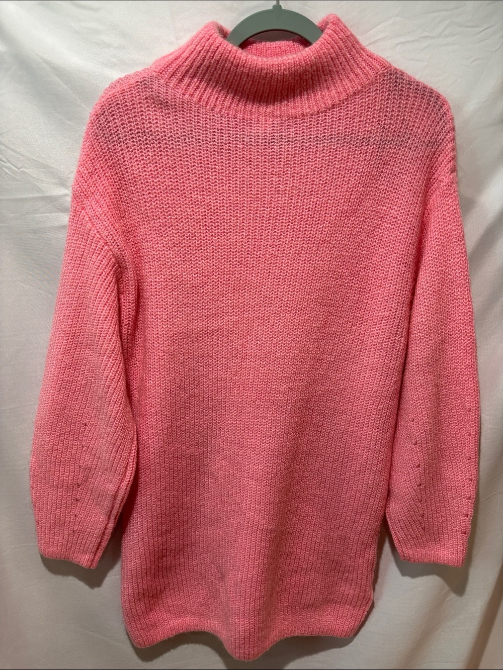 H&M Pink Cowl Neck Sweater